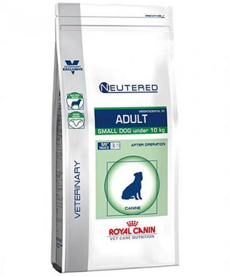 Royal Canin Neutered Adult Small Dog, корм для стерилизованных или кастрированных собак мелких пород, уп.1,5кг