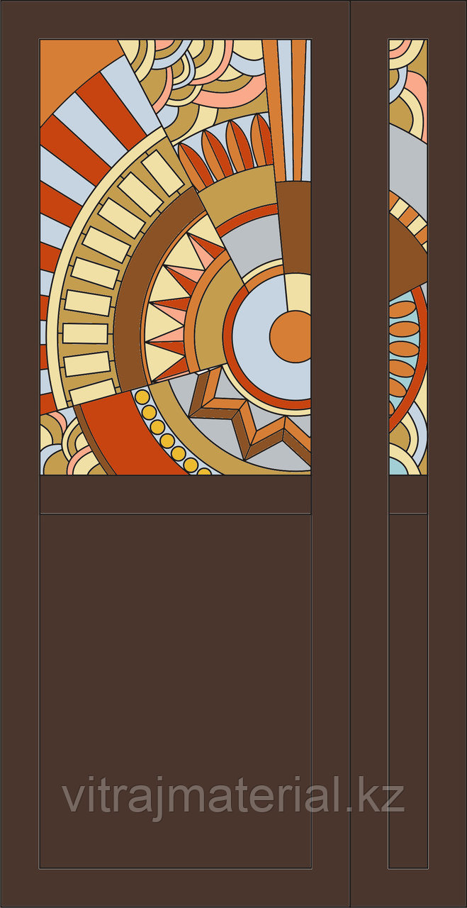 Витраж для межкомнатных дверей D9 - фото 1 - id-p38049857