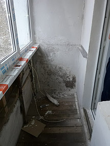 Обшивка и утепление балкона по адресу Шакарим Кудайбердыулы 38 1