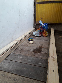 Обшивка и утепление балкона по адресу Шакарим Кудайбердыулы 38 9