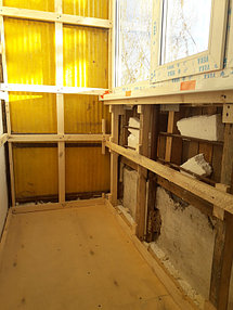 Обшивка и утепление балкона по адресу Шакарим Кудайбердыулы 38 16