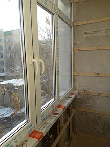Обшивка и утепление балкона по адресу Шакарим Кудайбердыулы 38 23