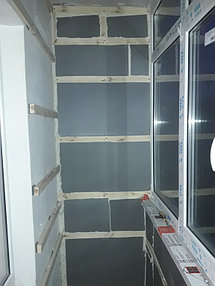 Обшивка и утепление балкона по адресу Шакарим Кудайбердыулы 38 26