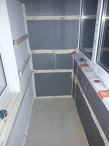 Обшивка и утепление балкона по адресу Шакарим Кудайбердыулы 38 27