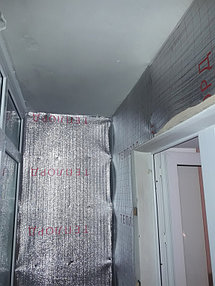 Обшивка и утепление балкона по адресу Шакарим Кудайбердыулы 38 33