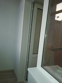Обшивка и утепление балкона по адресу Шакарим Кудайбердыулы 38 43