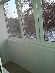 Обшивка и утепление балкона по адресу Шакарим Кудайбердыулы 38 45