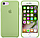 Cиликоновый чехол для iPhone 7 (зеленый), фото 5
