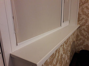 Пластиковые окна, установка подоконника, откосы