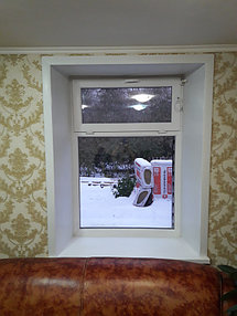 Установка сложного открывания окна с ограничителем от детей