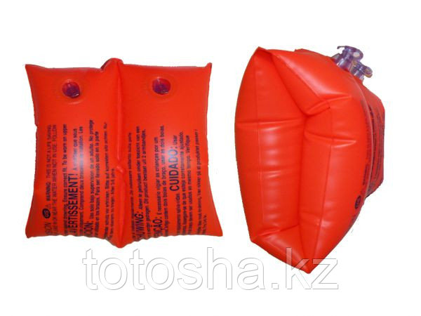 59642 Intex Нарукавники детские красные 25х17 см