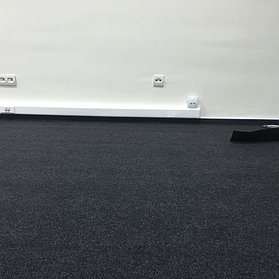 забор на стену. после