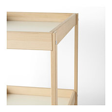 Пеленальный стол СНИГЛАР бук белый ИКЕА, IKEA, фото 3