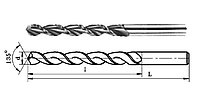 Сверло спиральное с цилиндрическим хвостовиком для обработки алюминиевых сплавов