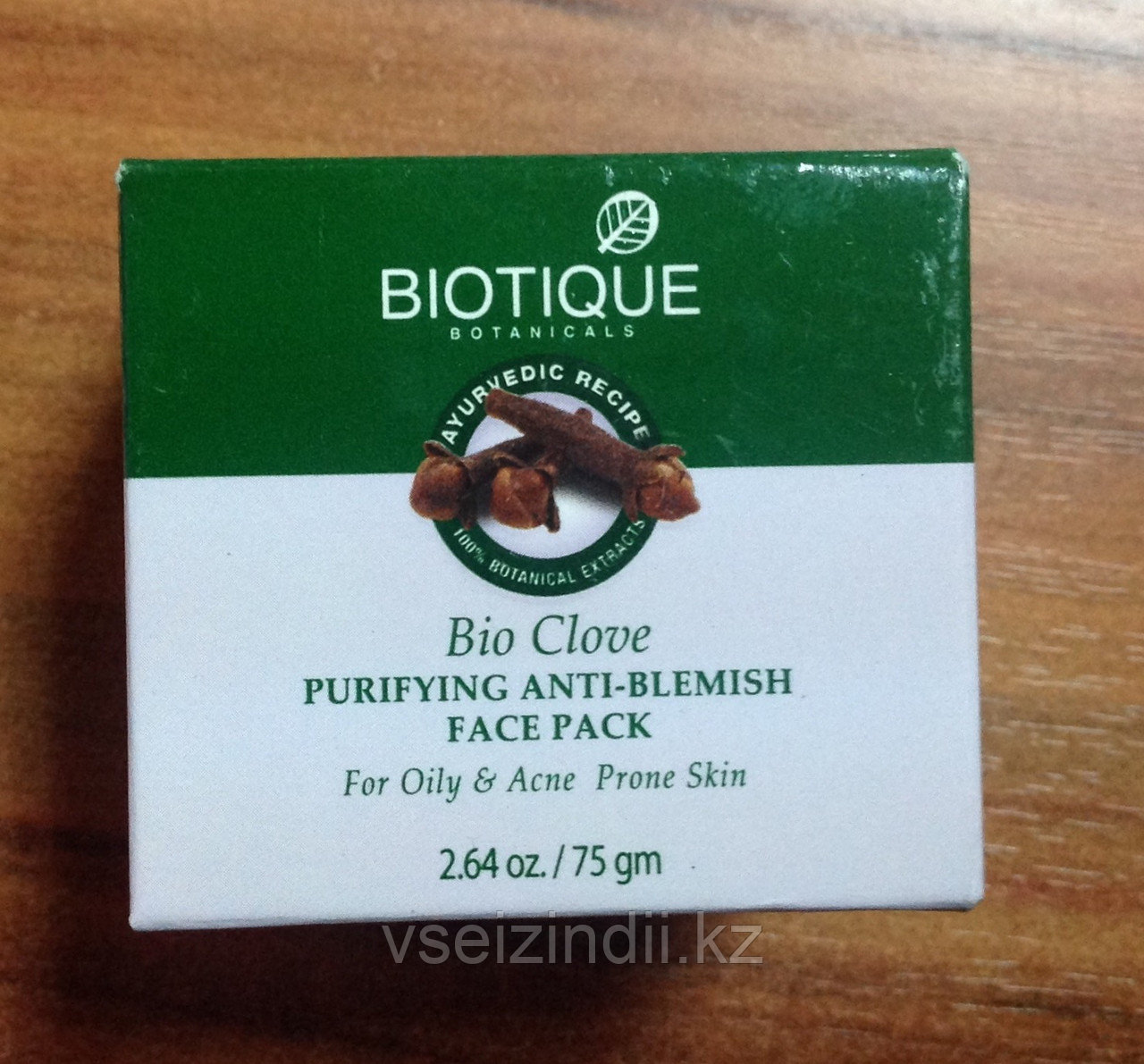 Маска для лица Био Гвоздика, Биотик (Bio Clove, Biotique) 75 гр