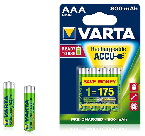 Аккумулятор R2U Micro 800mAh 1.2V-HR03/AAA (4шт)