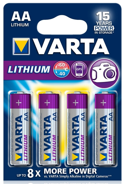 Prof Фото литиевая батарейка 1.5V-LR6/АА(4шт)