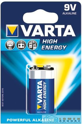 Батарейка High Energy E-Block 9V - 6LR61/  PP3 (1 шт) 6LP3146