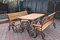 Кованые стулья и столы под заказ в Алматы