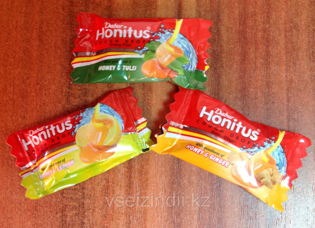 Леденцы от кашля Honitus, Dabur, в ассортименте