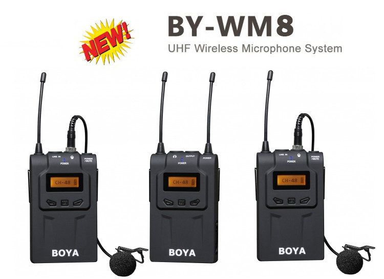 Радио микрофон Boya BY-WM8