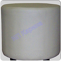 Пуфик, белый, 40*40