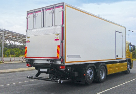 Гидроборт на фургон, MBB C 2500 SK