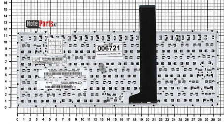 Клавиатура для ноутбука Asus X401 черная без рамки, фото 2