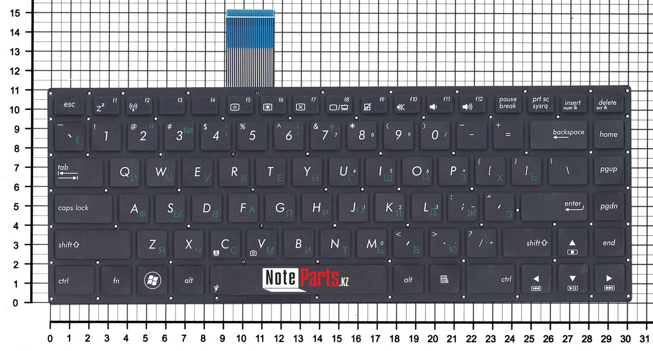 Клавиатура для ноутбуков Asus K46, K46CA, K46CB