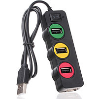 Разветвитель USB HUB P-1030 светофор