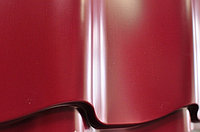 Металлочерепица Монтеррей Ral 3005 (бордовый глянец), фото 1