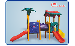 Детский игровой комплекс "БОТА" размеры 6м*3,4м