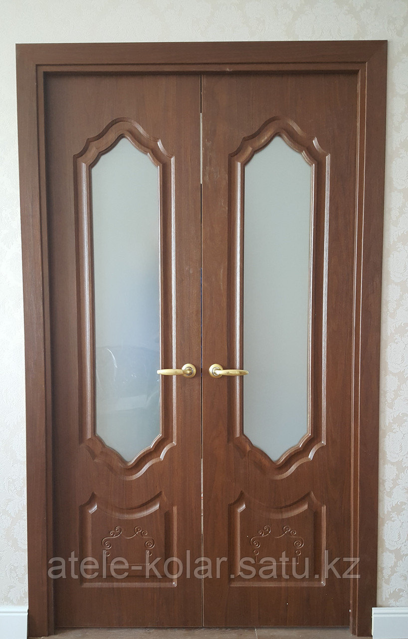 Двухстворчатая межкомнатная дверь на заказ - фото 1 - id-p35263301