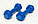 Гантель в виниловой оболочке 2 кг (Цвет - синий), фото 2