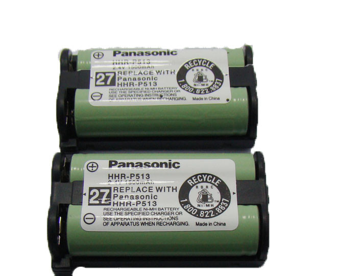 Аккумулятор Panasonic HHR-P513 (Ni-MH, 2.4 V, 1500 mAh), CS-P513CL - фото 1 - id-p38459716