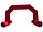 Надувная Арка со скошенными углами «Старт, Финиш» БЕЗ постоянного поддува 2,6 х 4 м, d 0.65 м (Синий Цвет), фото 4