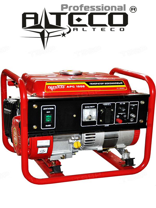 Бензиновый генератор Alteco APG-1500 (Алтеко)