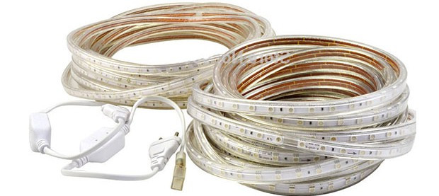 Светодиодная лента 220V 5050 (RGB) бухта - 100м