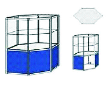 Прилавок  шестигранный