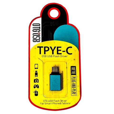 Переходник USB 3.1 Type-C USB Type-A OTG {On-the-Go} YHL-T6 - фото 1 - id-p38493184