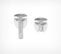 Винт и гайка пластиковый с ушками VIKING SCREW-25, цвет прозрачный 25403200 Винт и гайка пластиковый с ушками VIKING SCREW-25, цвет прозрачный