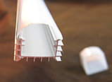 Светодидный профиль алюминиевый П-типа с матовым рассеивателем 18,2 х 9,6 мм, фото 6