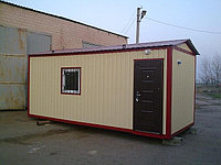 Бытовка (контейнер) утепленная, под жилье, под офис 6 метров. Алматы.