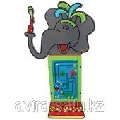Настенная игровая система «Довольный слон» (вкл. 1 модуль)