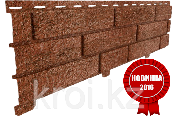 Акриловая Фасадная панель STONE HOUSE (Стоун Хаус) под кирпич, Красный
