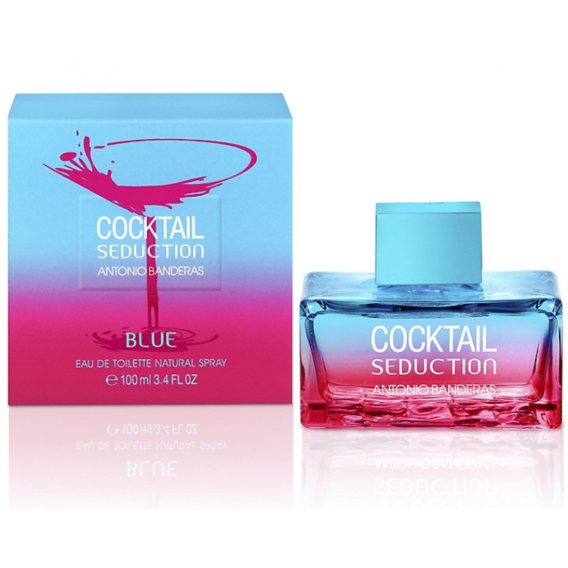 Antonio Banderas Cocktail Seduction Blue edt 100ml