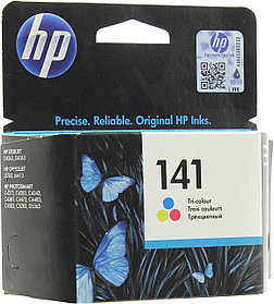 Картридж струйный HP №141 Tri-color