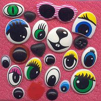 Глаза и носы для игрушек