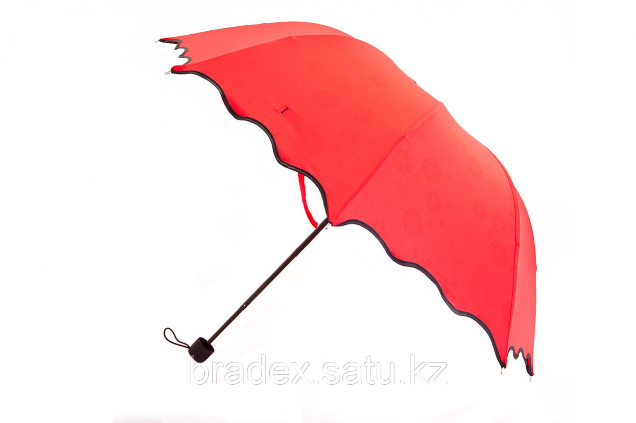 Зонт с проявляющимся рисунком, красный - фото 3 - id-p38594132