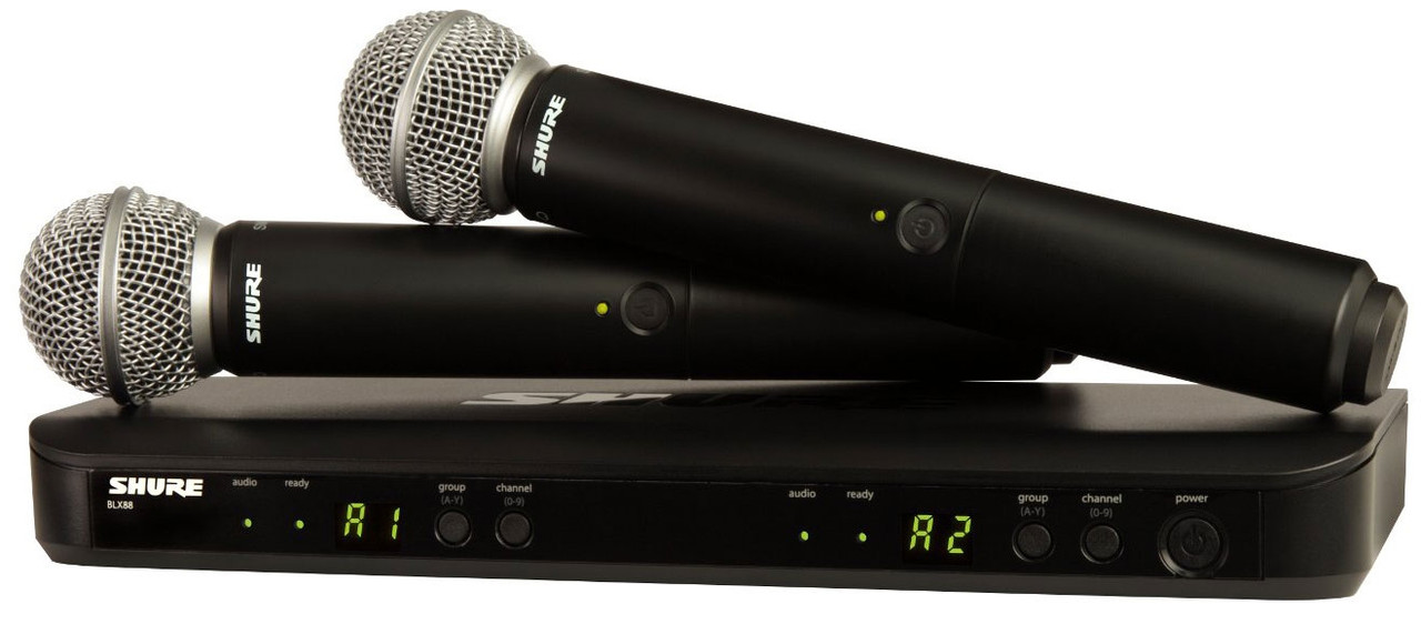 Радиомикрофон SHURE BLX288E/PG58, фото 1